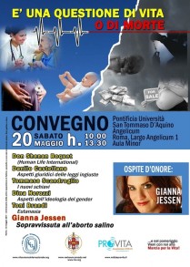 Conferenza 20 maggio 2017 Marcia per la Vita Roma_è-una-questione-di-vita-o-di-morte_ loc