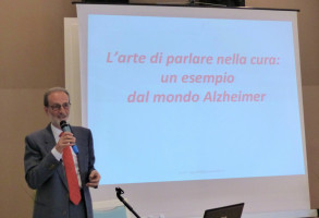 Pietro Vigorelli, Presidente Gruppo Anchise di Milano, al convegno "Le lingue della malattia", 4 maggio 2017, Richelmy, Torino
