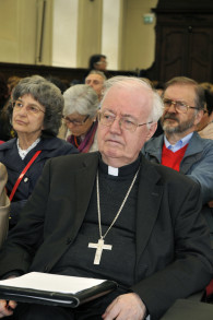 Mons. Cesare Nosiglia, Arcivescovo  di Torino al Convegno Dat e obiezione di coscienza ©F. A. D'Angelo