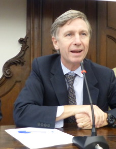 Prof. Enrico Larghero, medico, bioeticista, responsabile Master universitario in Bioetica presso la Facoltà Teologica di Torino - ©Bioetica News Torino