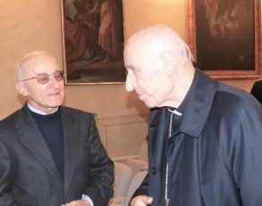 Rossino e cardinale Poletto convegno Economia delle relazioni 2019 F. BNT